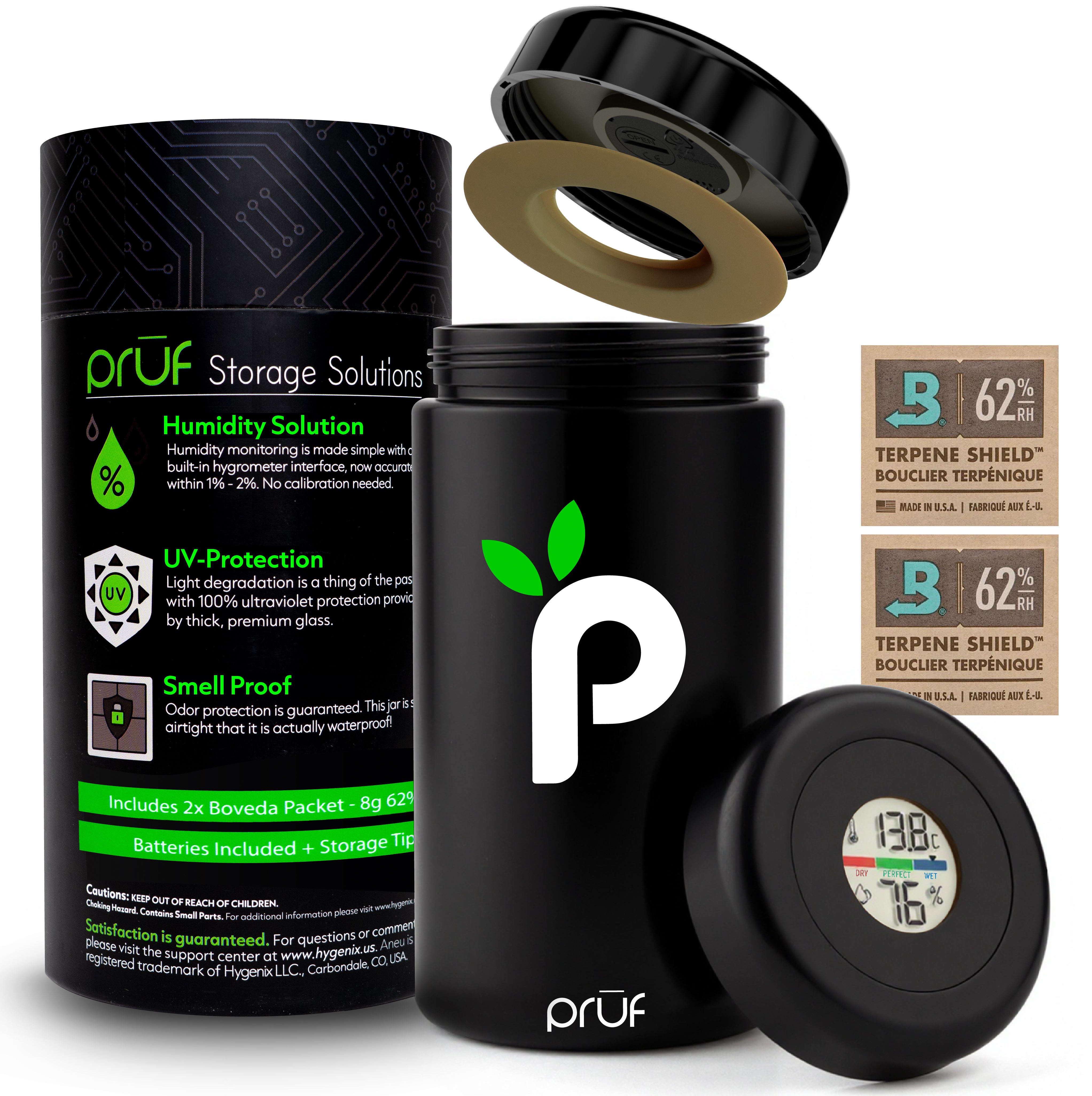 Prūf Smell Proof Jar – Hygenix