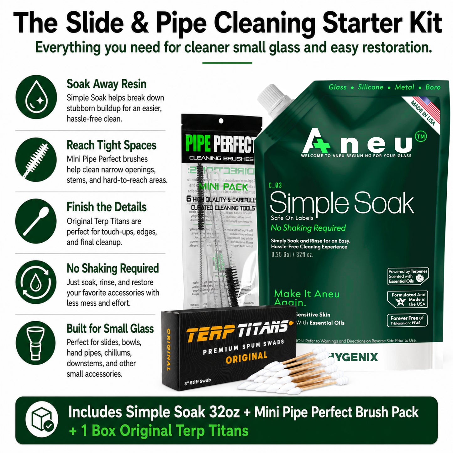 Slide & Pipe Cleaning Starter Kit