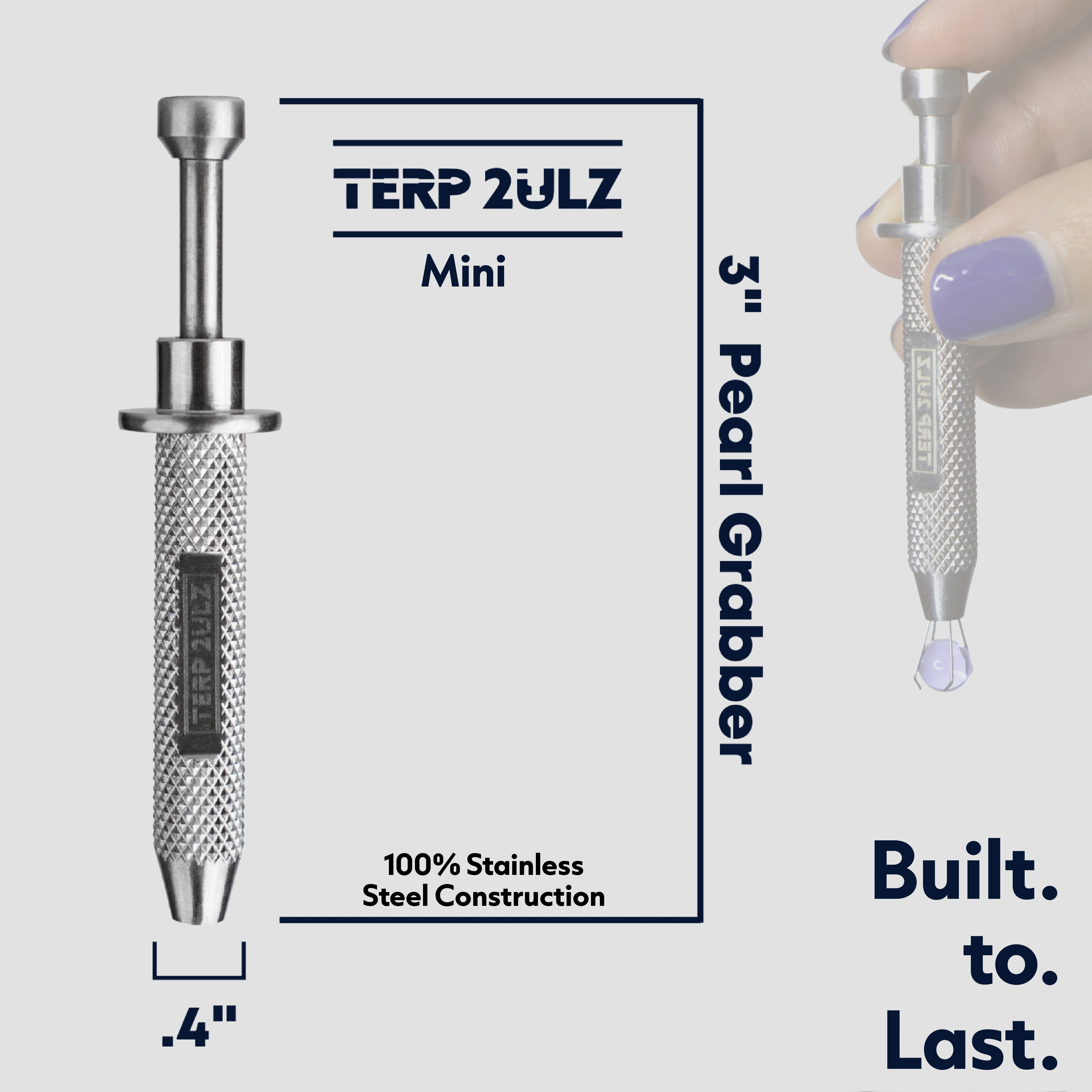 grabner クリスタルテック Terp 2ulz Mini Pearl Grabber: Precision Tool for Quartz Pearls