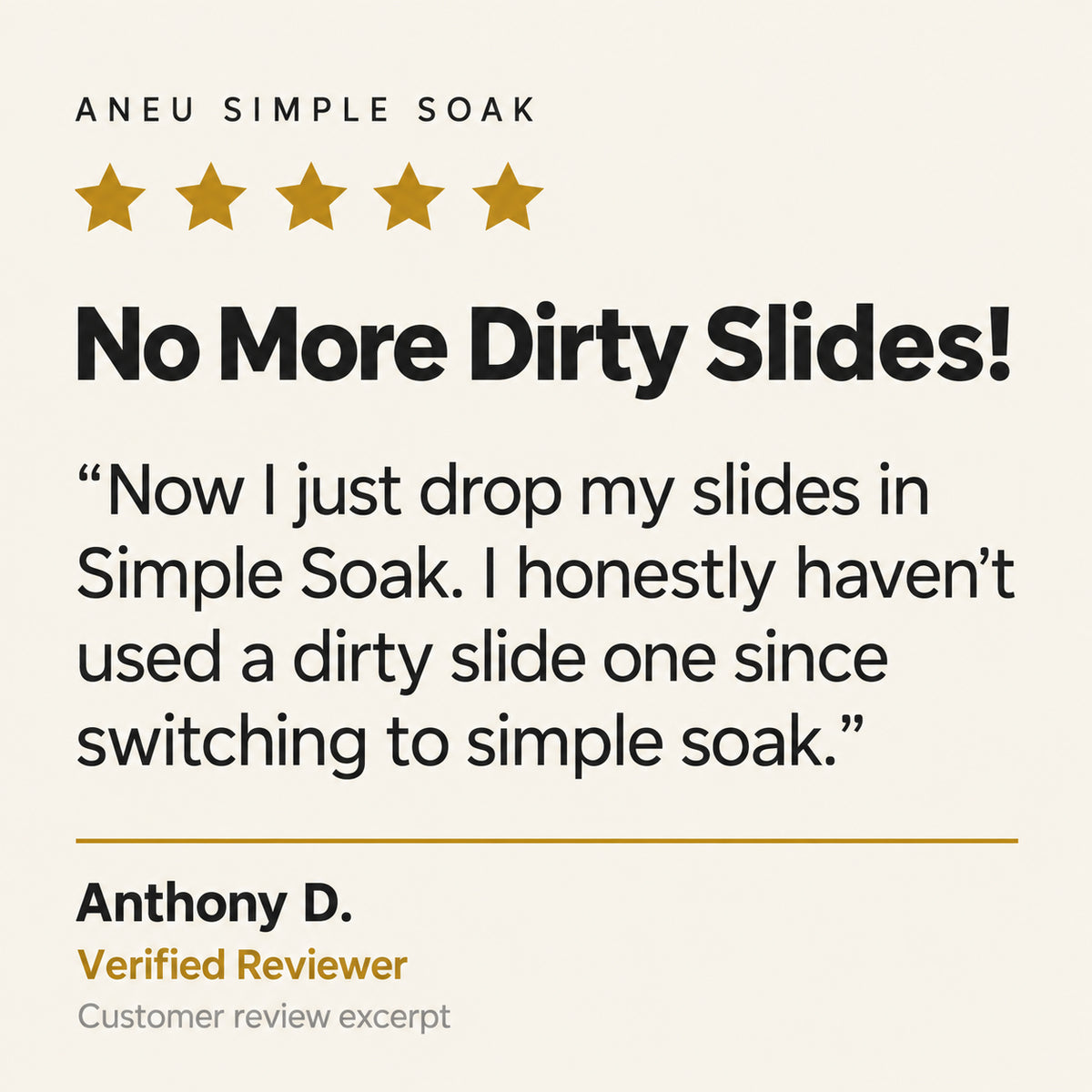 Customer review artwork
